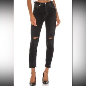 AGOLDE Nico High Rise Slim in Cassette Size 24